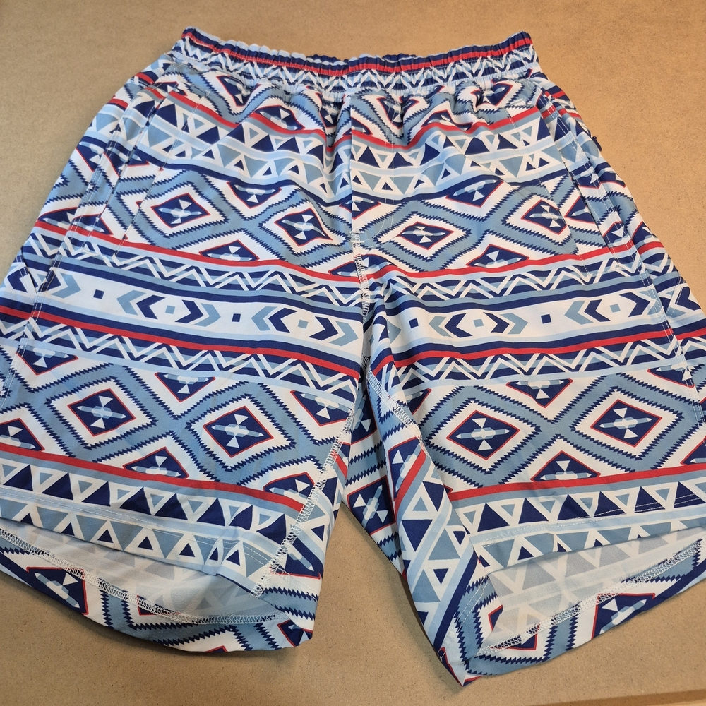 Freeballers Patterned Athletic Shorts for Men 3142/457